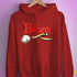 Believe Bear Pride Jingle Bell Hoodie - Red